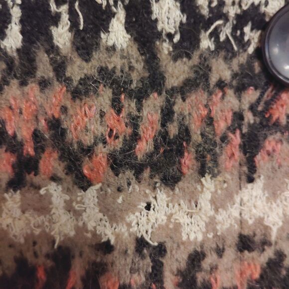 Basler Women's Polyester Mohair Collared Striped Jacket Size 36 - Picture 3 of 8